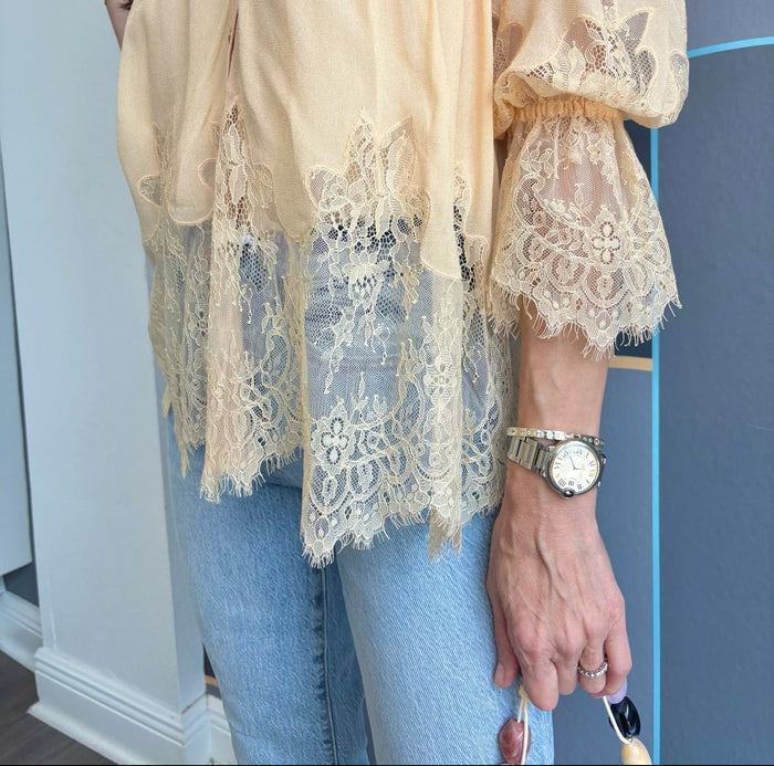 Cristy Lace Blouse