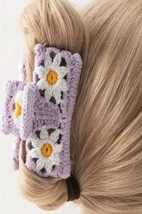 Crochet Hair Clips