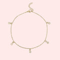 Crystal Drop Anklet
