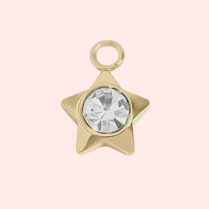Crystal Star Charm