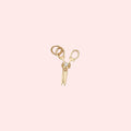 Cut the Cord Scissors Charm