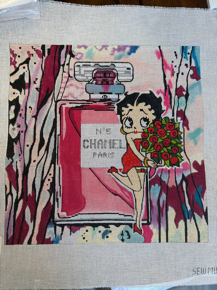 “Cutie Pie” Canvas ( Sew Much Fun) with Stitch Guide & embellishment kit