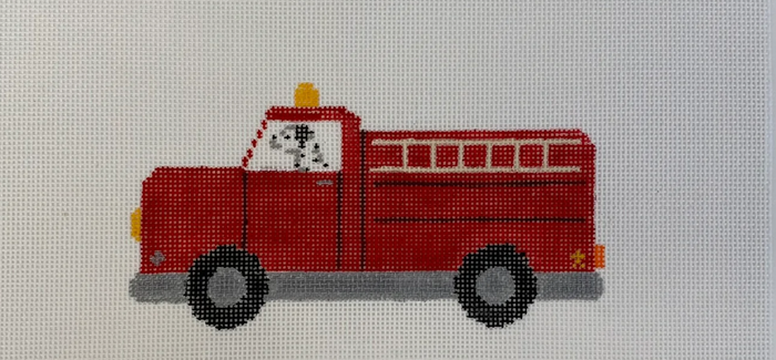 Dalmation in Firetruck