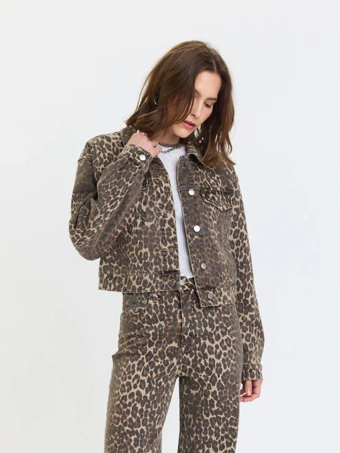 Del Mar Cropped Trucker Jacket