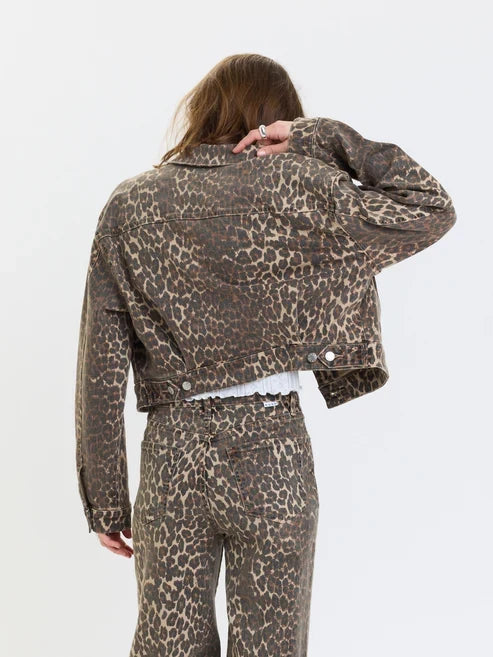Del Mar Cropped Trucker Jacket