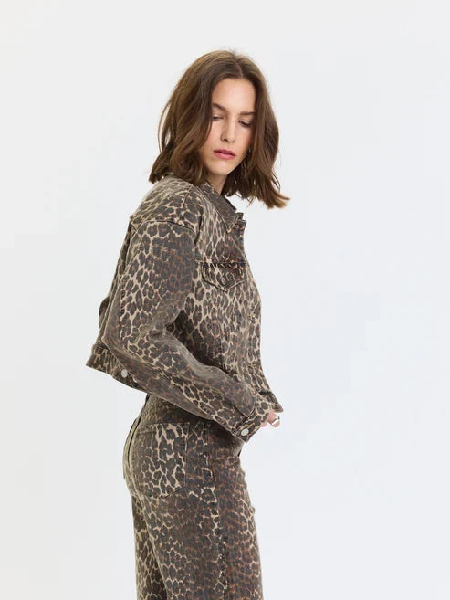 Del Mar Cropped Trucker Jacket