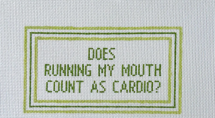 Does Running My Mouth Count as Cardio