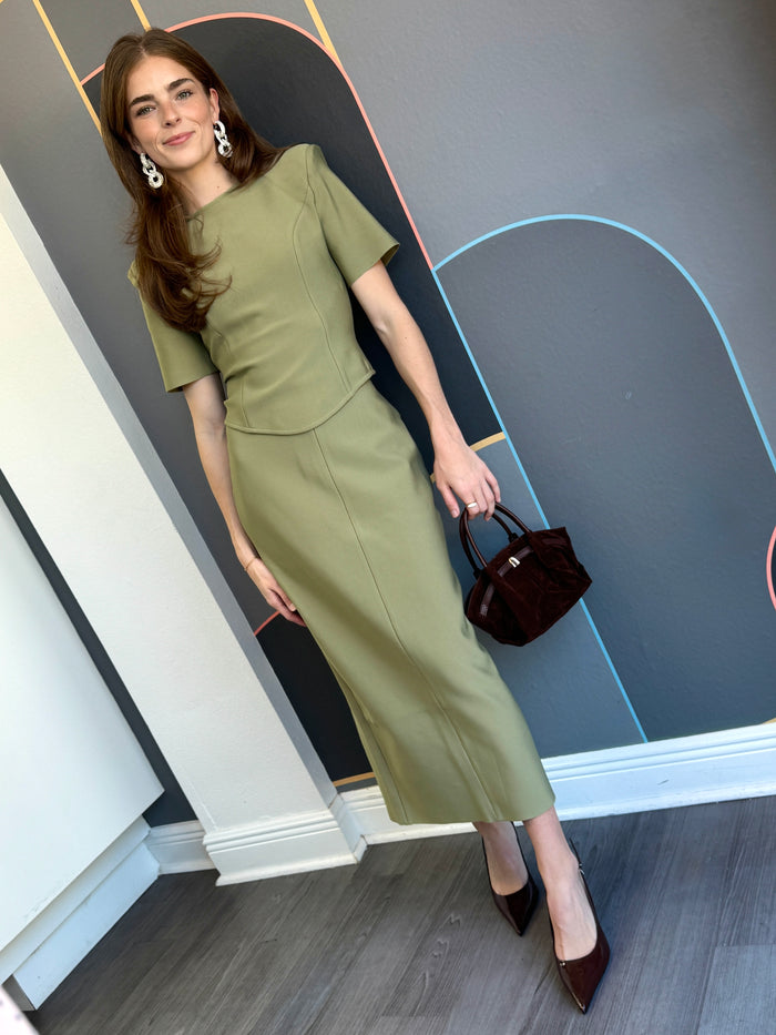 Dua Top and Skirt Set