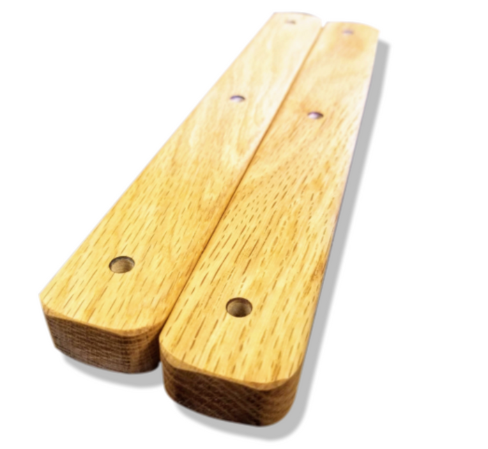 E-Z Stitch Oak Side Bar Pair/12"
