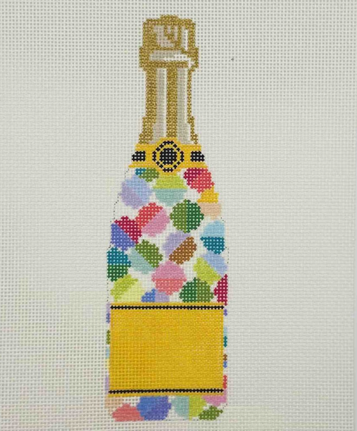 ECS Veuve Bottle -  Elizabeth Crane Swartz Dots