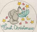 Elephants and Stars-Baby's First Christmas