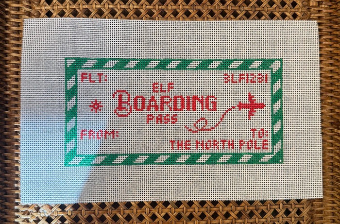 Elf Boarding Pass