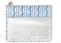 Emma Stripe Clear Zippered Pouch