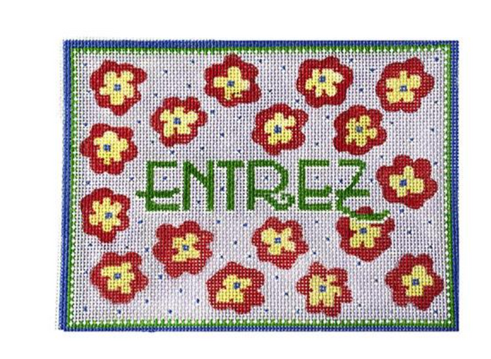 Entrez-Provencal Floral-Yellow, Red, and Blues