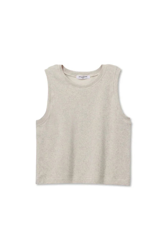 Esther Terry Mock Neck Tank