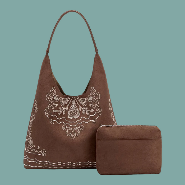 Eunice Suede Tote Bag