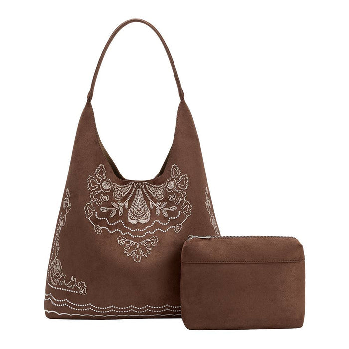 Eunice Suede Tote Bag