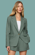 Evan Linen Blazer