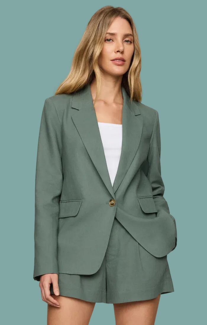 Evan Linen Blazer