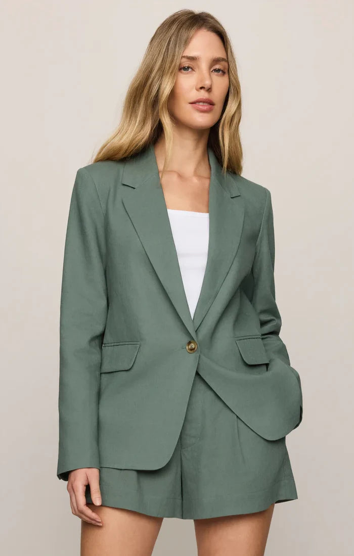 Evan Linen Blazer