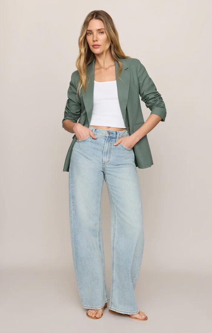 Evan Linen Blazer