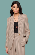 Evan Striped Blazer