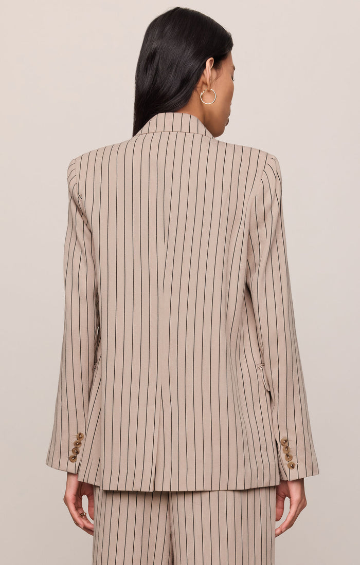 Evan Striped Blazer