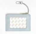 Everday Wallet-Robin's Egg Blue Silver Chain