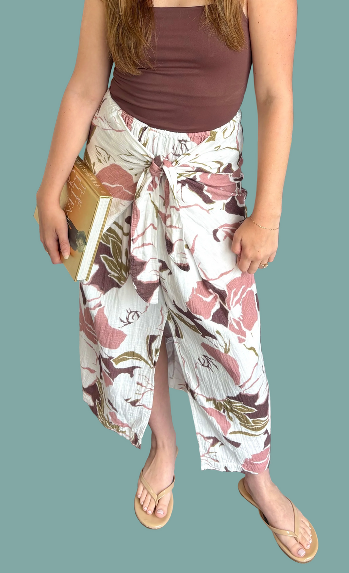 Faux Sarong Skirt