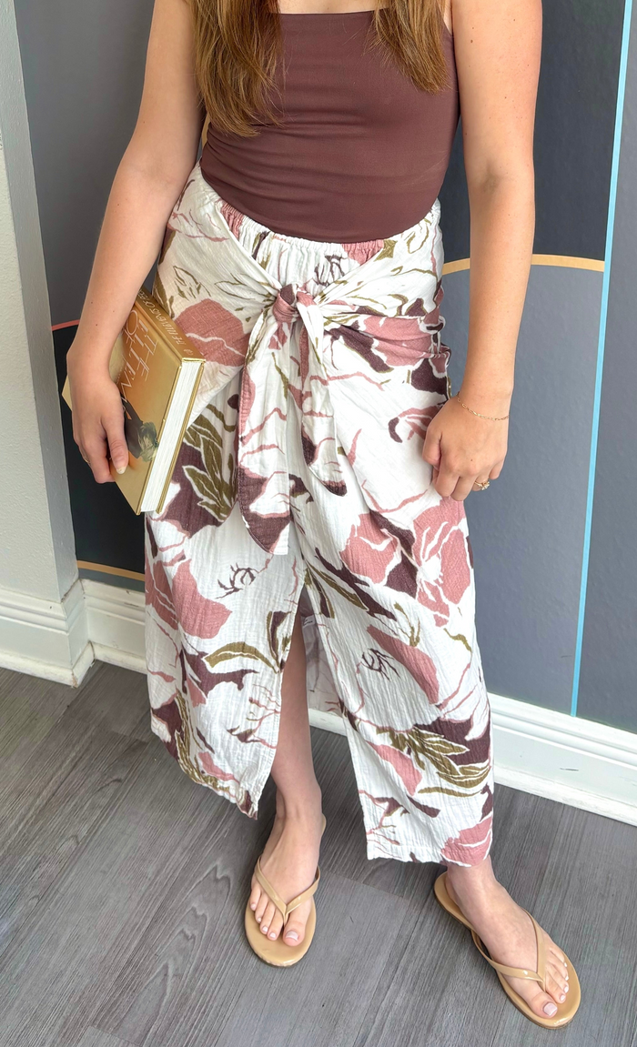Faux Sarong Skirt