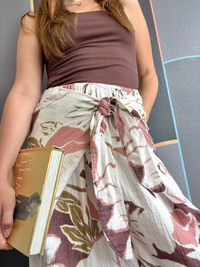 Faux Sarong Skirt