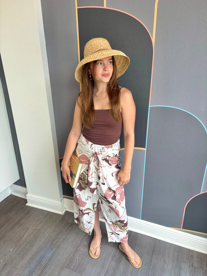 Faux Sarong Skirt