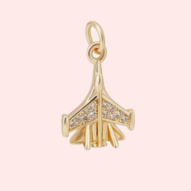 Fighter Jet Charm