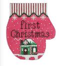 First Christmas Mitten (Pink)