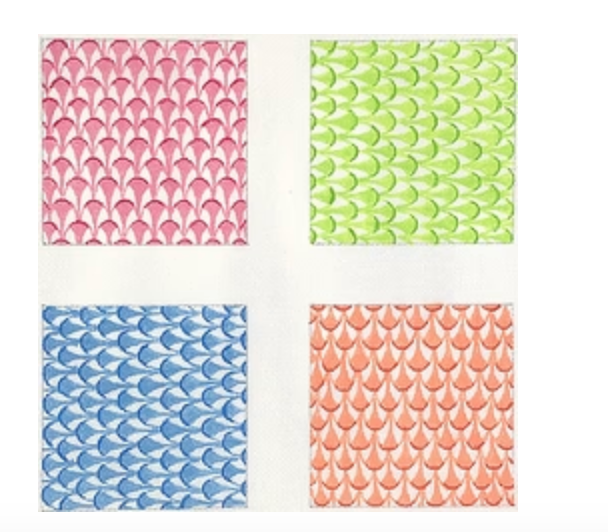 Fishnet Coasters-Multi