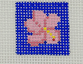 Flower Key Fob Insert
