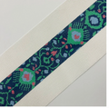 Flower Power Blue Bag Strap