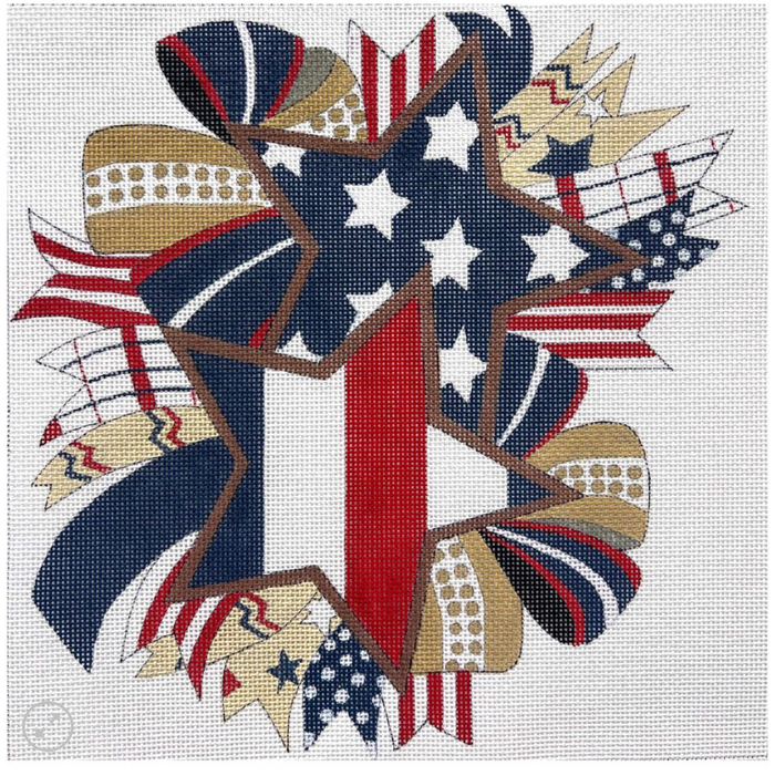 Fourth of July Bow