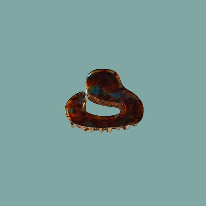 French Marbled Claw Clip