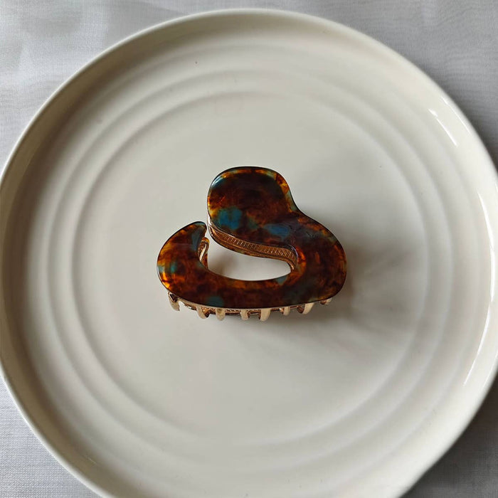 French Marbled Claw Clip