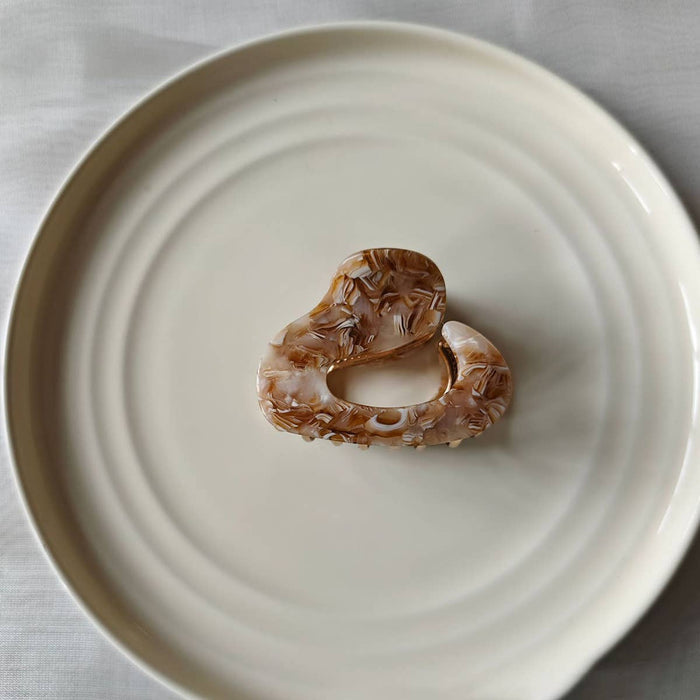 French Marbled Claw Clip