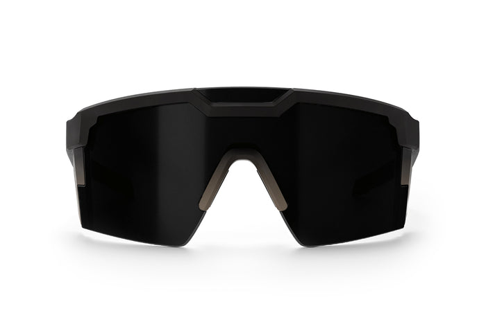 Front angle shot of the Future Tech Sunglasses: FDE Fader Z87+ on a white background