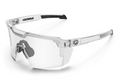 Future Tech Sunglasses: VAPOR CLEAR Frame Photochromic Lens Z87+