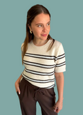 Gatewood Stripe Sweater Tee