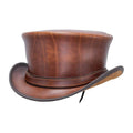 Genuine Leather Top Hat - Style Hampton
