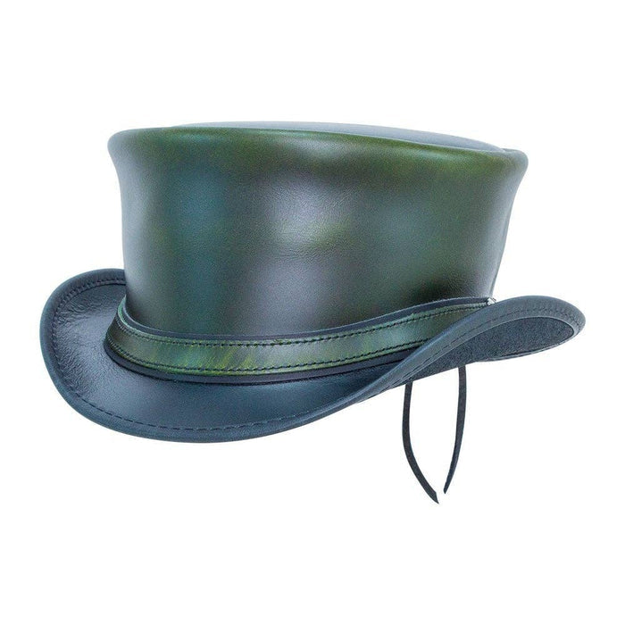 Genuine Leather Top Hat - Style Hampton