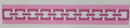 Geometric Key Fob-Pink