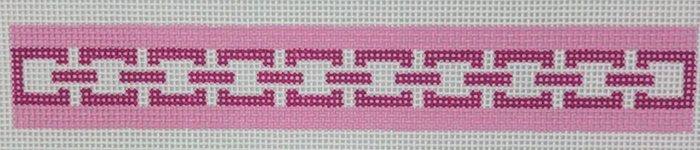 Geometric Key Fob-Pink