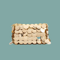 Gillie Sequin Crossbody Bag - Gold