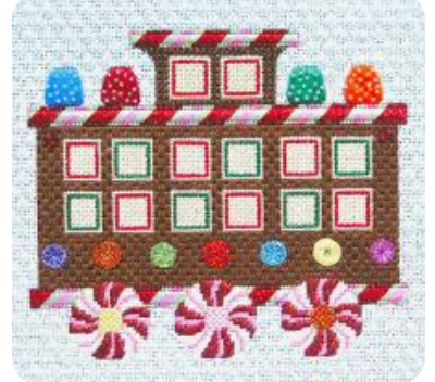 Gingerbread Train Caboose